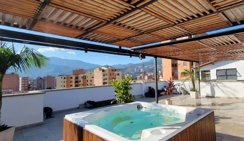 Ph Laureles Private Terrace Jacuzzi Aire Acondic Apartment Medellin 0*,