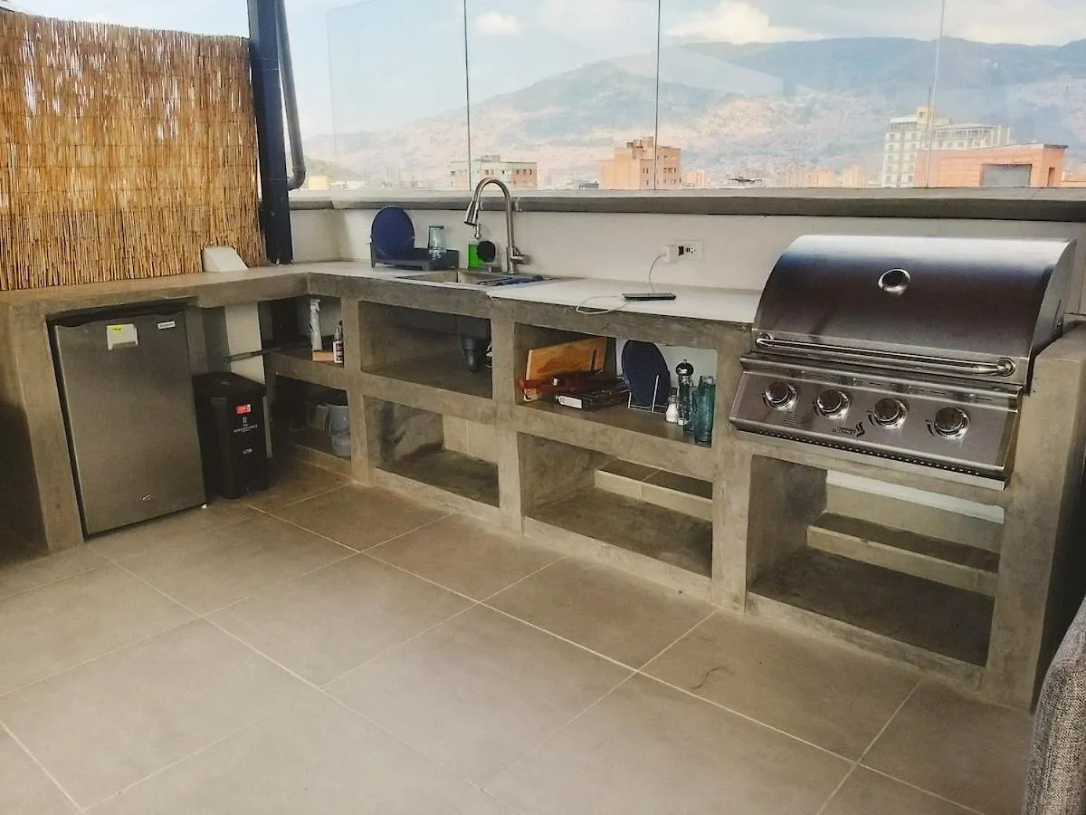 Ph Laureles Private Terrace Jacuzzi Aire Acondic Apartment Medellin Colombia